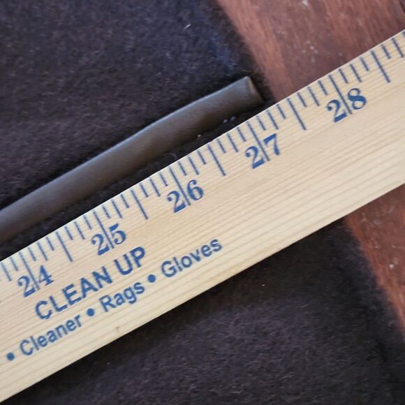 Jonathan Simkhai Rowen Wool Fringe-Trimmed Coat, Brown, Size L - Picture 12 of 12